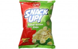 MTR Snack UP! Salted Banana Chips Crunchy Tasty  Pack  180 grams